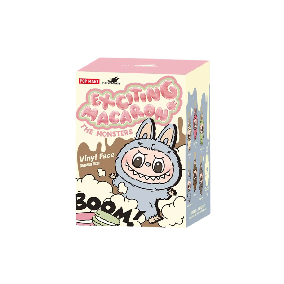 Pop Mart Labubu The Monsters Tasty Macarons Vinyl Face x 1