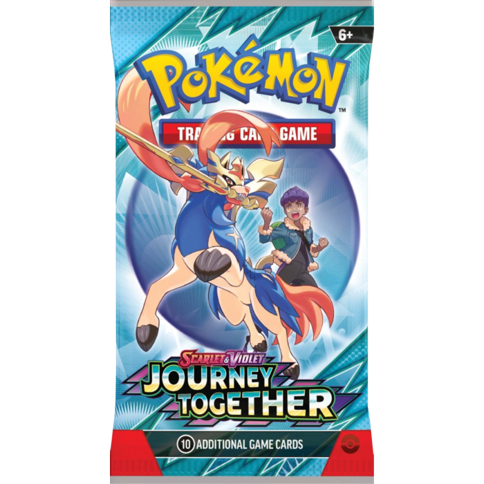 Pokemon - Scarlet & Violet 9 Journey Together Booster Pack (10 Cards)