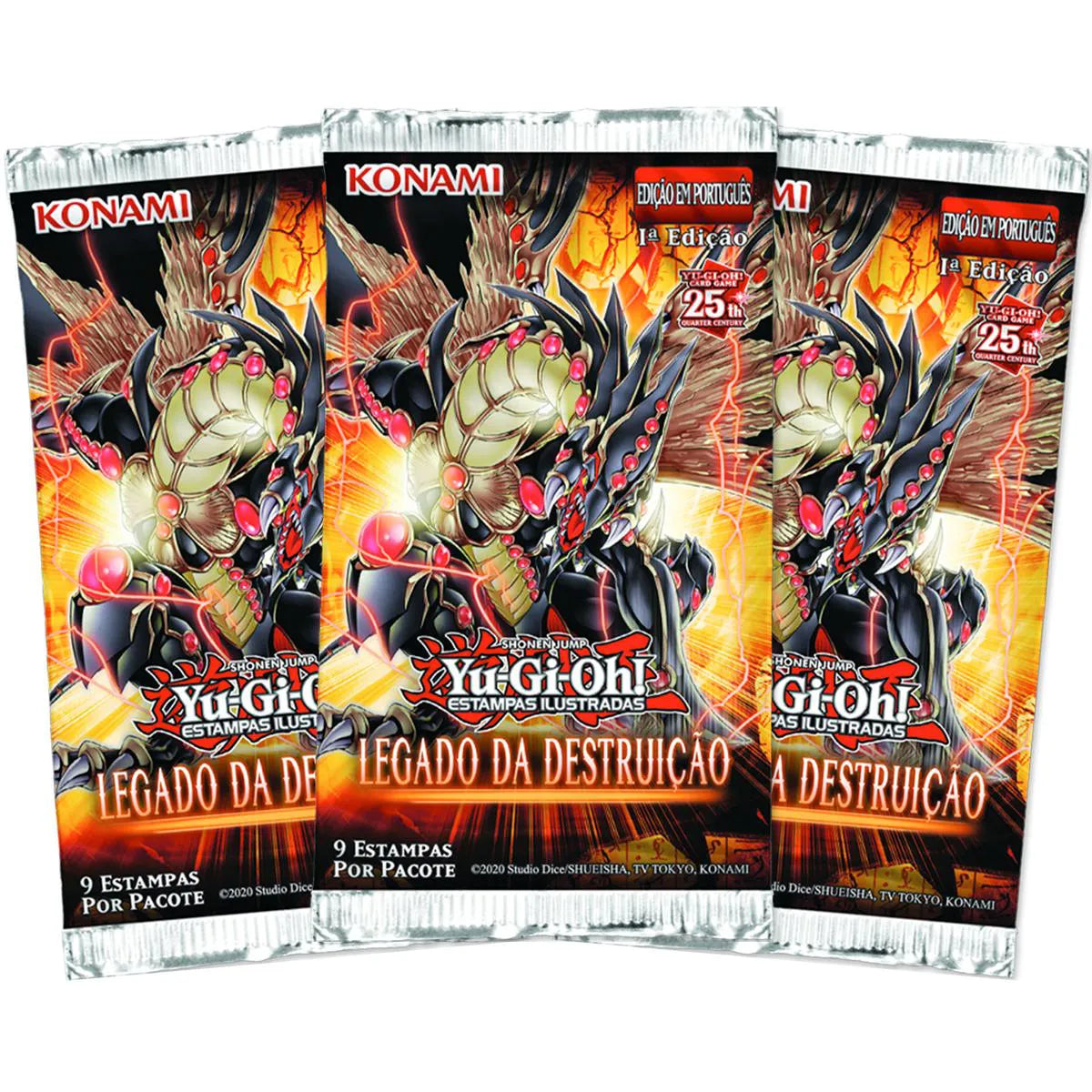 Yugioh Legacy Of Destruction - 9 Card Booster